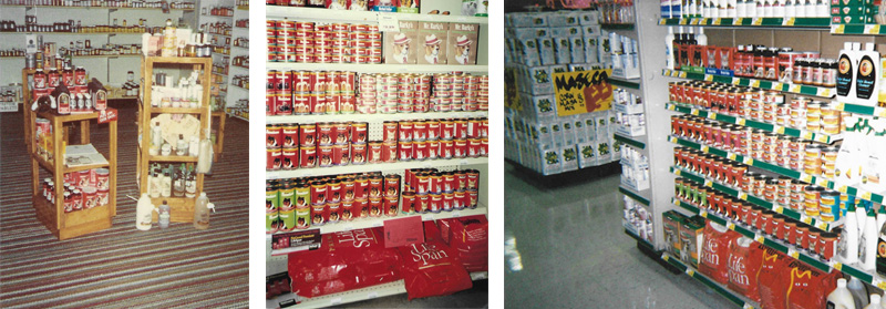 Old Stores with Products